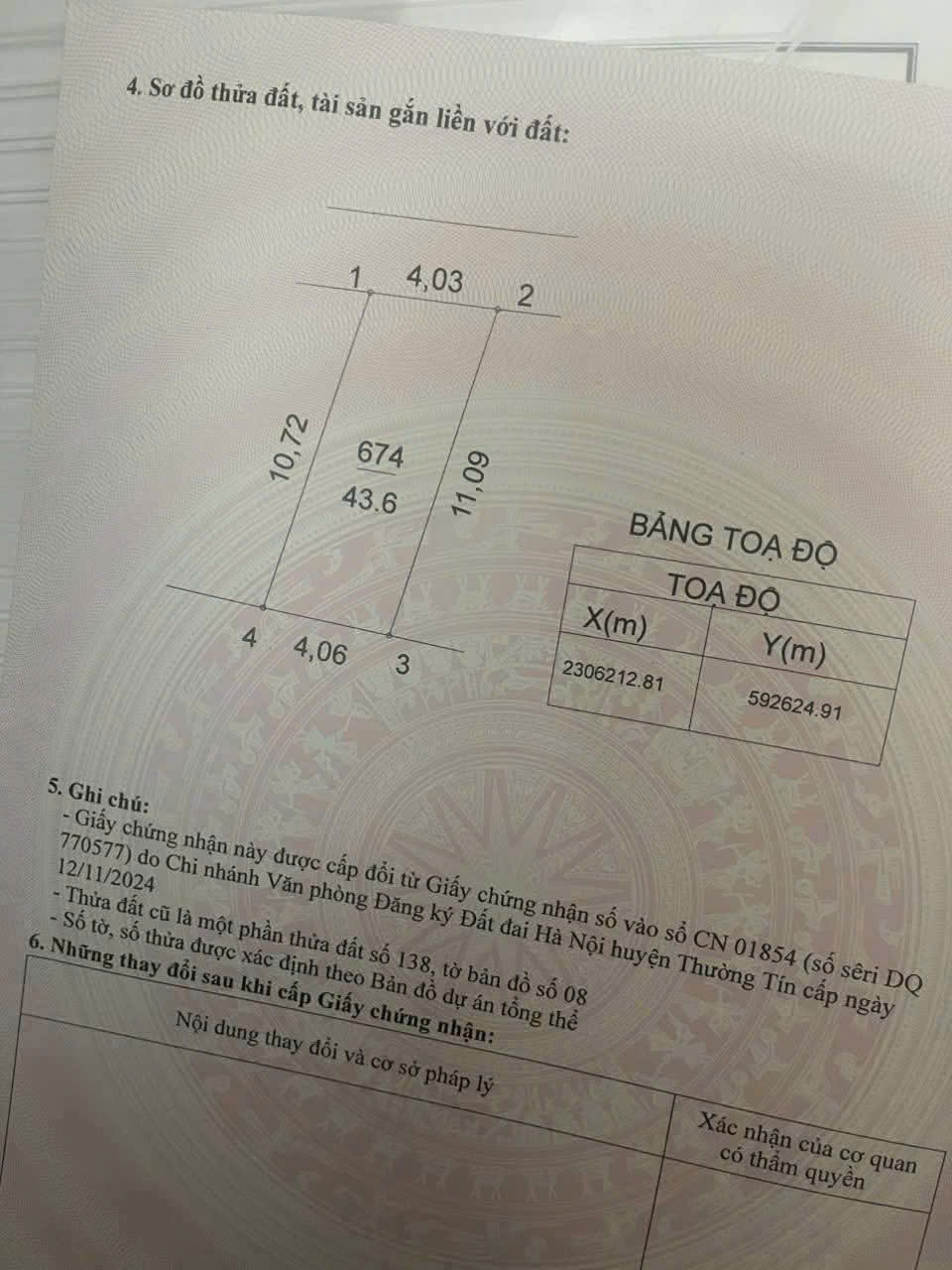 Siêu Phẩm Chương Lộc, Chương Dương, Thường Tín gần đường nối VĐ4 - Ảnh chính